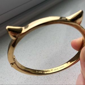 Kate Spade Cat Ears Gold Bangle